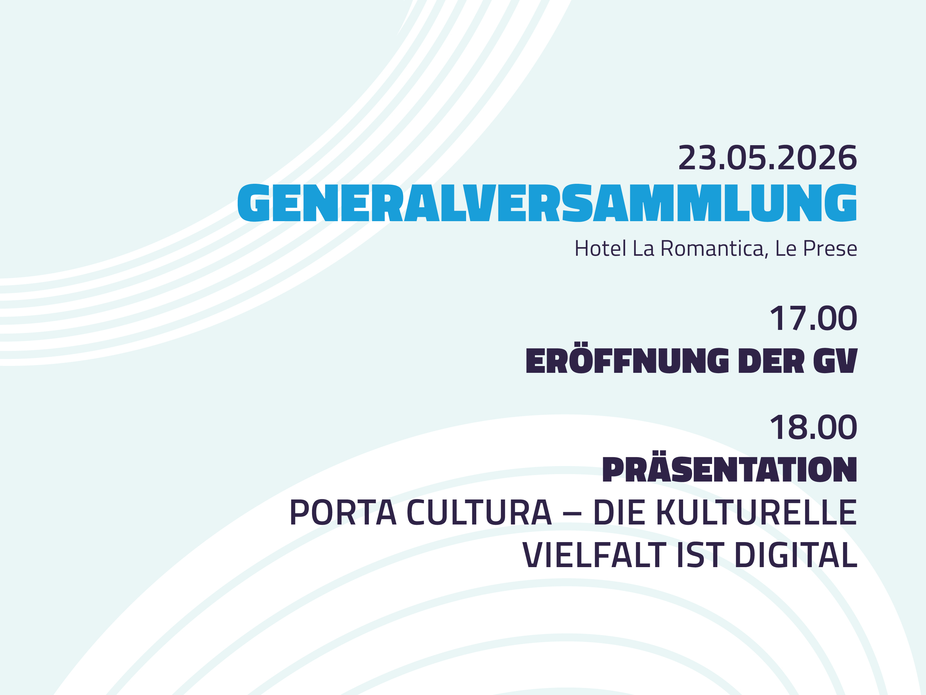 Generalversammlung 2026